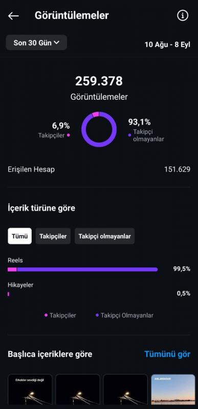 Meta aktif ✅ %100 güvenilir ✅ 620 türk takipçili ilk mailli instagram hesabı keşfette