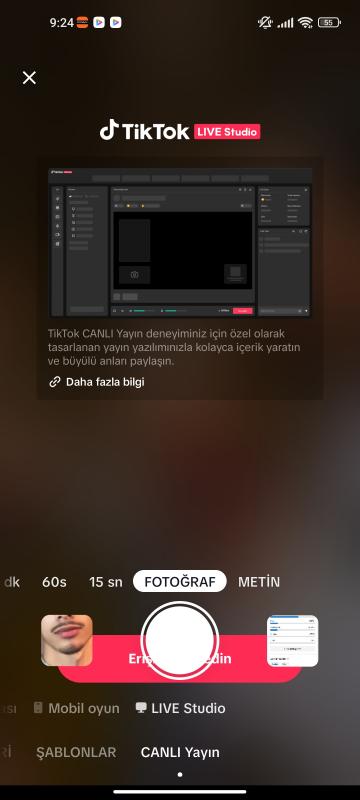 Satılık full+full aktif live stüdyo açık 5k takipçili dizi film içerikli tiktok hesabı kaçırmayın ❣️