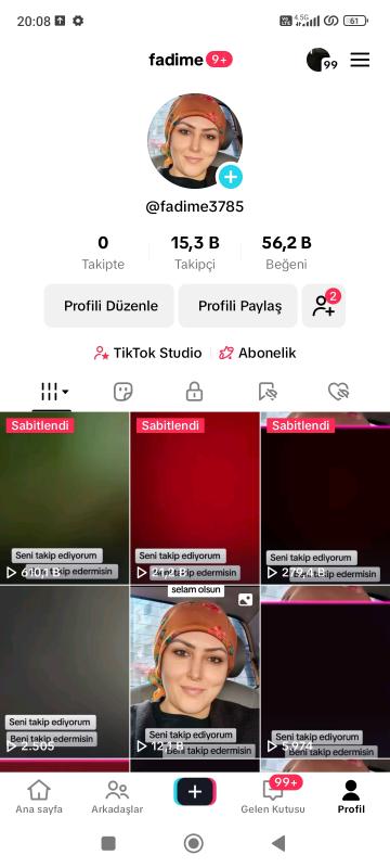 Satılık full+full aktif 16k türk takipçili organik tiktok hesabı kaçırmayın ❣️