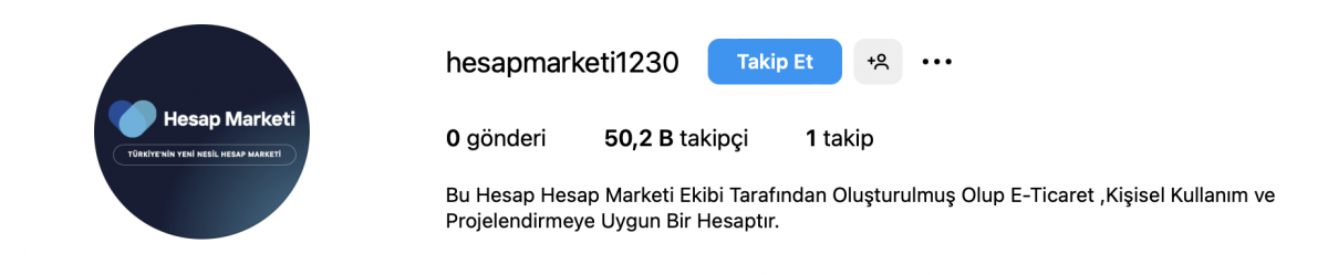 ➡️ [ %100 güvenilir ✅ ]profesyonel 50 k 4 yıllık instagram e-ticaret /proje