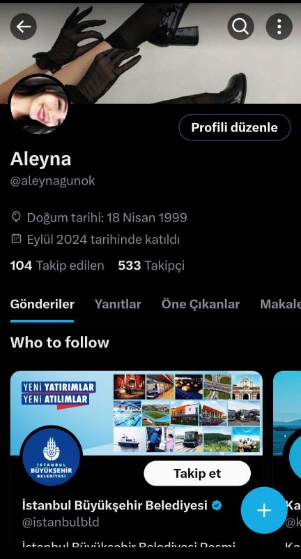 500 takipçili twitter hesabı