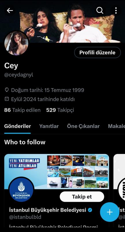 500 takipçili twitter hesabı