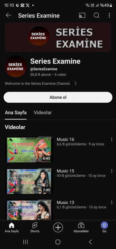 Para kazanması açık 50k youtube kanalı satılık