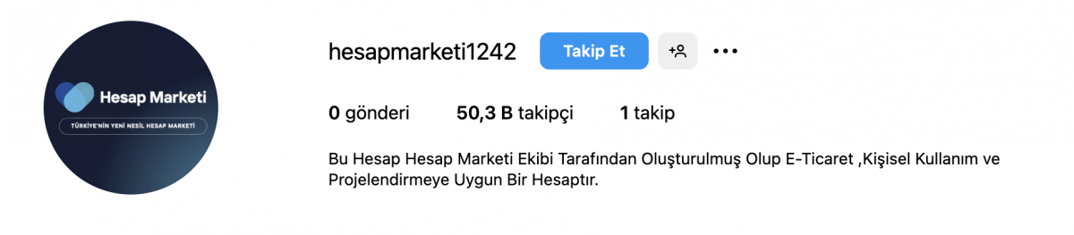 ➡️ [ %100 güvenilir ✅ ]profesyonel 50 k 4  yıllık instagram e-ticaret /proje