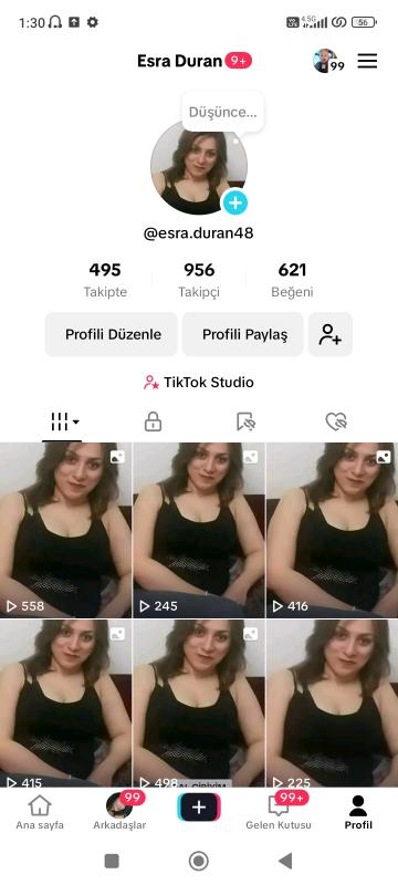 Satılık 1k full aktif live stüdyo özelliği açık tiktok hesabı kaçırmayın ❣️