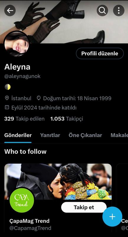 1k ilk mailli twitter hesabı