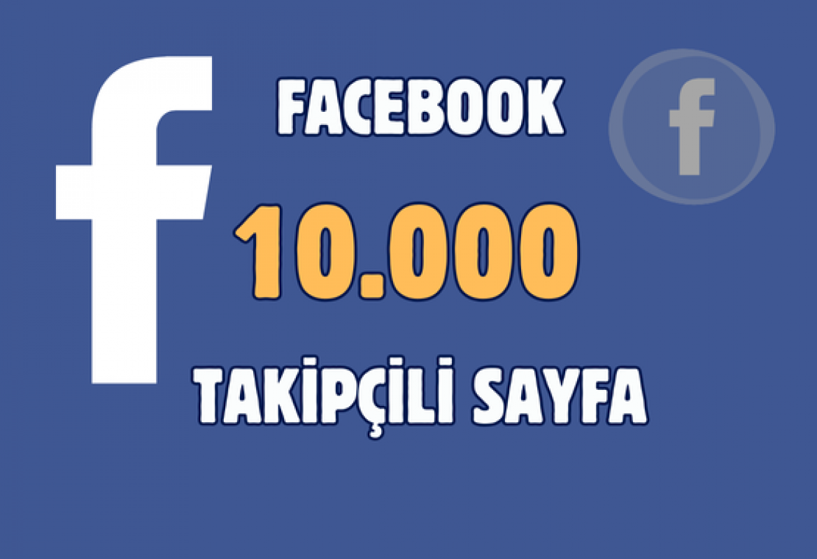 10k yüzde yüz organik aktif facebook sayfası