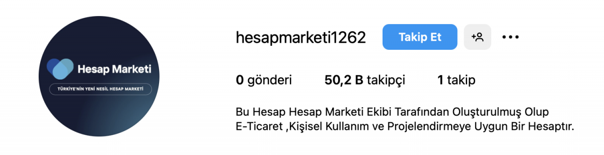 ➡️ [ %100 güvenilir ✅ ]profesyonel 50 k 6 yıllık instagram e-ticaret /proje