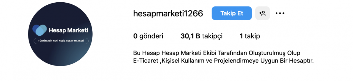 ➡️ [ %100 güvenilir ✅ ]profesyonel 30 k 5 yıllık instagram e-ticaret /proje