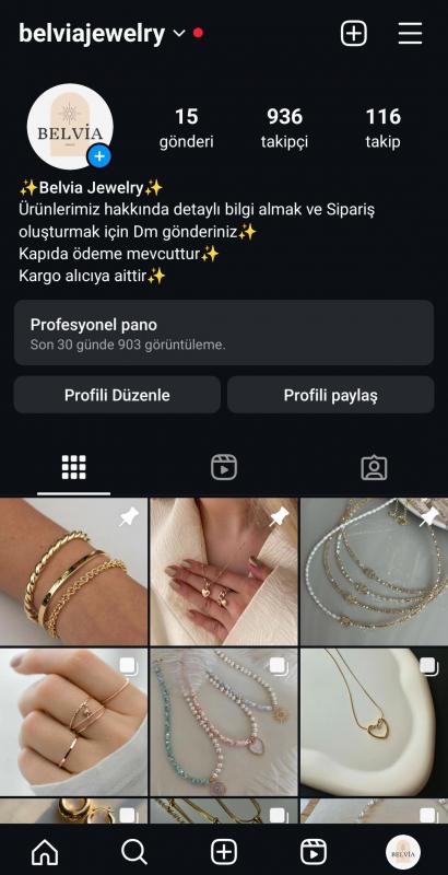 ✅️ 936 takipçili instagram ilk mailli e-ticaret