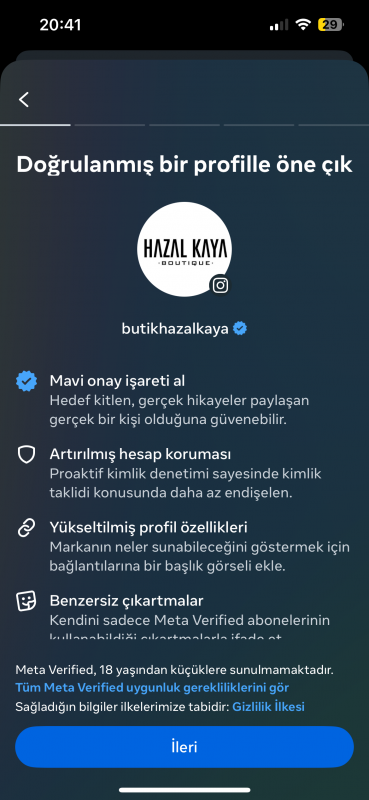 ✅ meta verified açık 10k projelik ve e-ticaret kullanımlarınıza yönelik instagram hesap 2015 kurulum