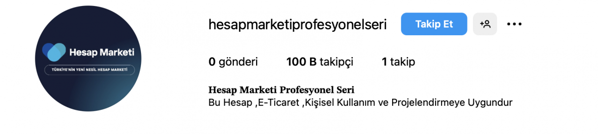 ➡️ [ %100 güvenilir ✅ ]profesyonel 100 k 8 yıllık instagram e-ticaret /proje