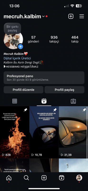 ✅1k satılık multiaktif %95 türk takipçili ilk mailli instagram hesabı