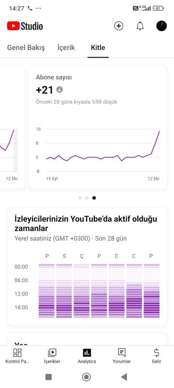 4000+ aboneli youtube kanalı