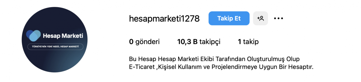 ➡️ [ %100 güvenilir ✅ ]profesyonel 10 k 6 yıllık instagram e-ticaret /proje