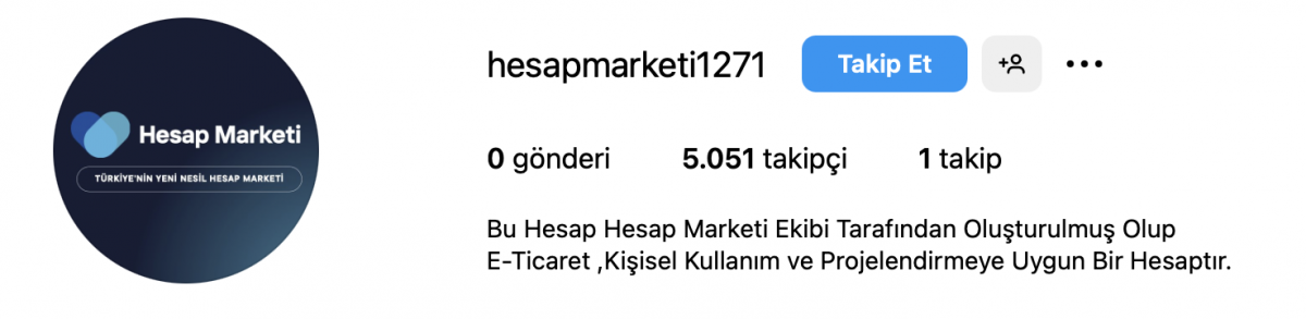 ➡️ [ %100 güvenilir ✅ ]profesyonel 5 k 8 yıllık instagram e-ticaret /proje