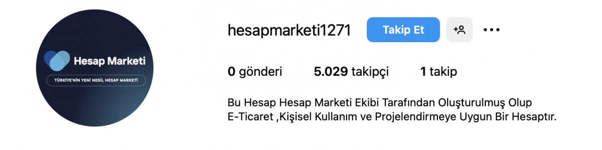 ➡️ [ %100 güvenilir ✅ ]profesyonel 5 k 8 yıllık instagram e-ticaret /proje