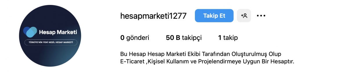 ➡️ [ %100 güvenilir ✅ ]profesyonel 50 k 6 yıllık instagram e-ticaret /proje