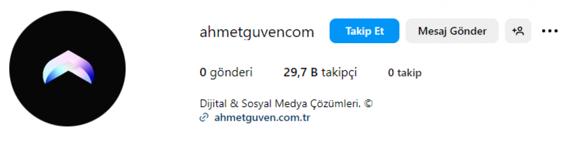 30.000 takipçili uygun hesap