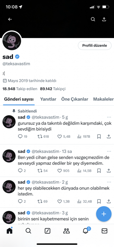 89k twitter hesabı