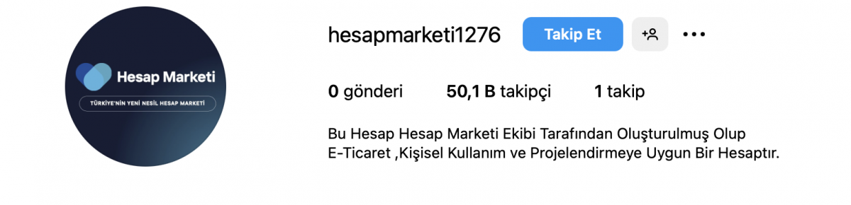 ➡️ [ %100 güvenilir ✅ ]profesyonel 50 k 6 yıllık instagram e-ticaret /proje