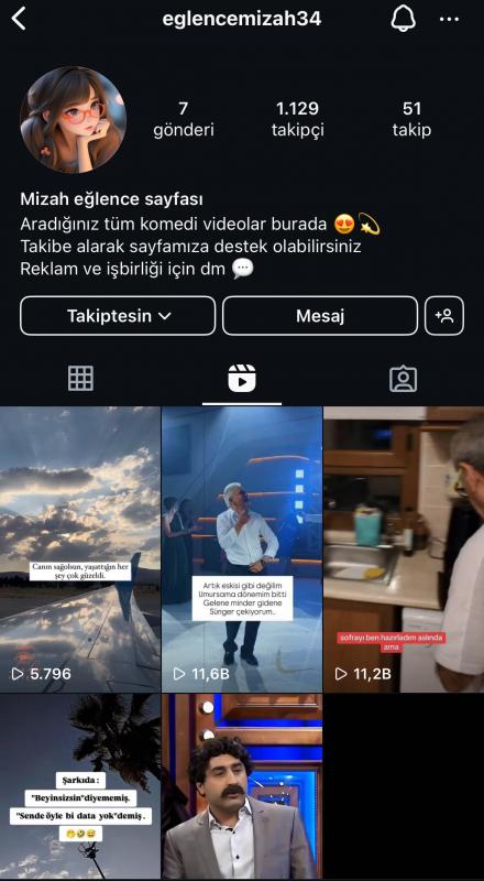 ✅ 1k satılık 56k erişimli ilk mailli instagram sayfası