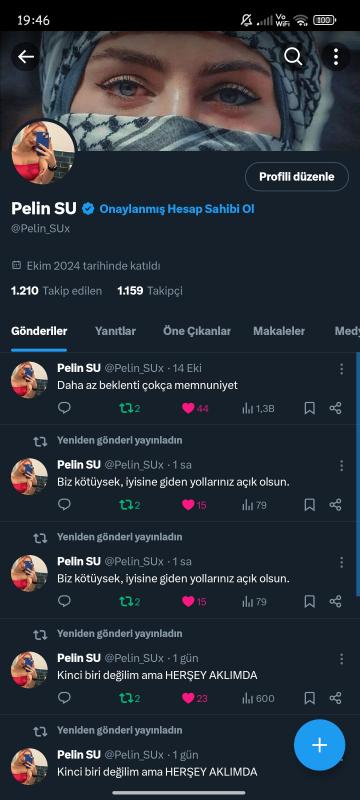 1.2k ana mailli uygun fiyatlı twitter hesabı