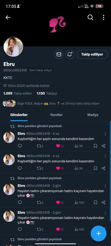 1.1k ana mailli uygun fiyatlı twitter hesabı