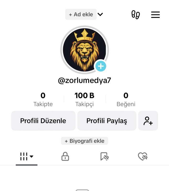 Satılık 100k tiktok hesabı en uygun fiyata