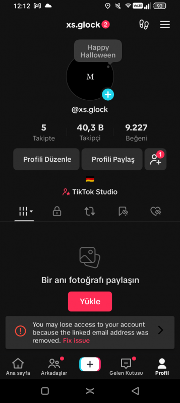 40k tiktok hesabı sayfada çoğunluk bot kullanıcıdır