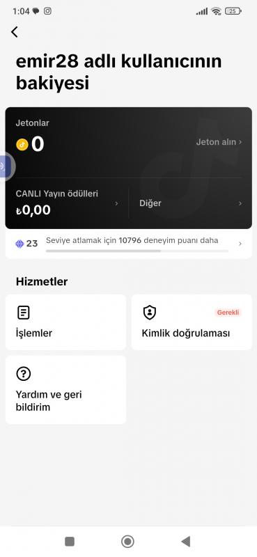 23 seviye hesap 24 olmasına 11 k kaldı ihtiyaçtan satılık