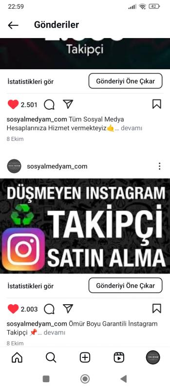 Satılık instagram