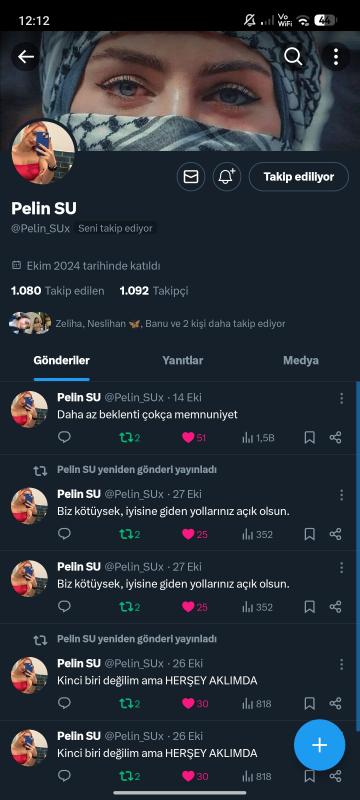 1.1k ana mailli uygun fiyatlı twitter hesabı