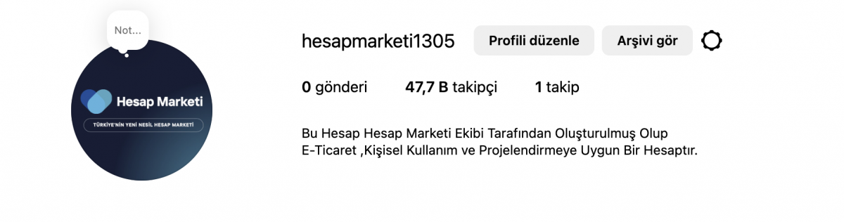 ➡️ [ %100 güvenilir ✅ ]profesyonel 45 k 8 yıllık instagram e-ticaret /proje