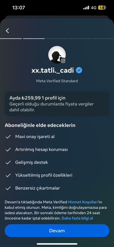 ✅ meta verified aktif mavi tik alımı açık projelik ve e-ticaret kullanımlarınıza uygun hesap