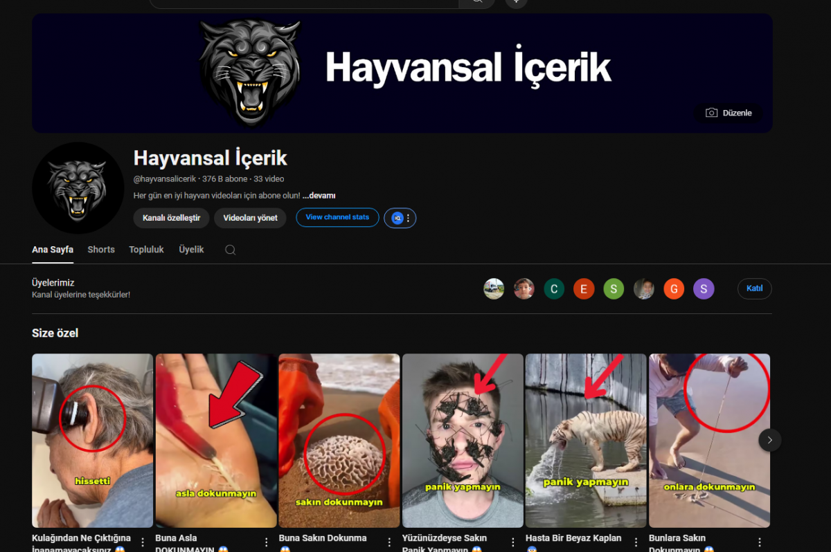 364 bin aboneli youtube kanalı