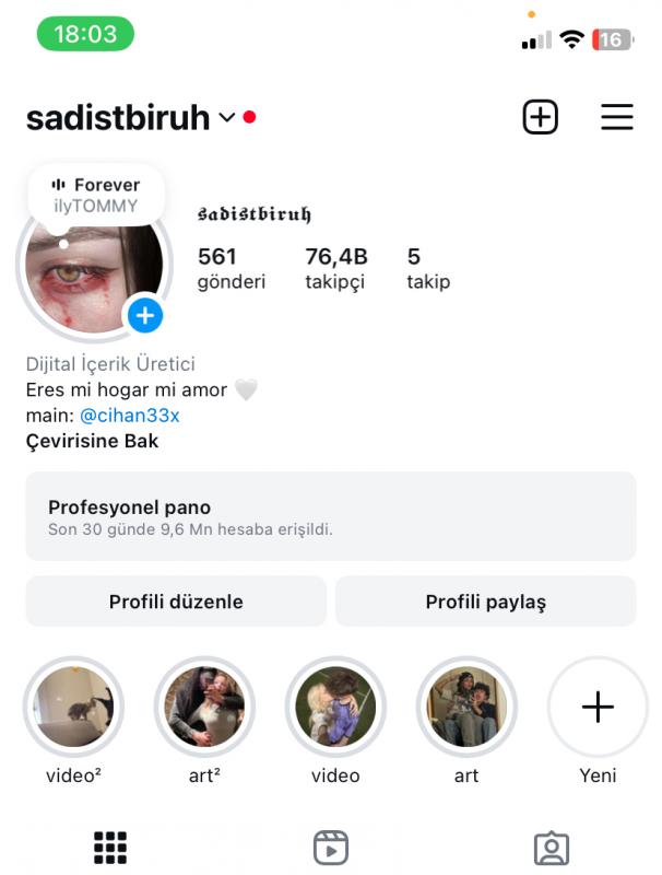 Satılık keşfetlik 77k ınstagram hesabı