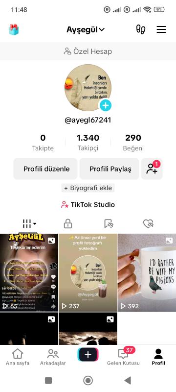 21 level yayın acilabilir tiktok hesabı