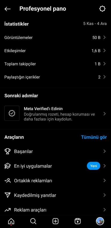 Meta aktif ✅ %100 güvenilir ✅ 1000 türk takipçili ilk mailli instagram hesabı keşfette