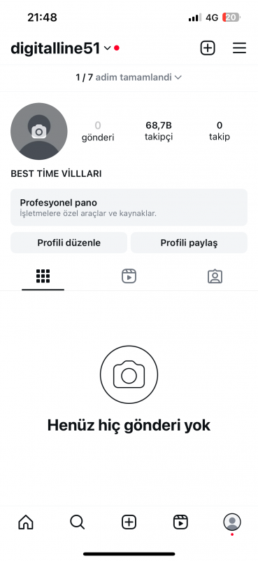 68 bin takipcili 2017 kurulum kurucu mailli instagram hesabı