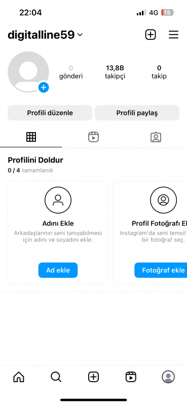 13 bin takipcili 2017 kurulum projelik instagram hesabı