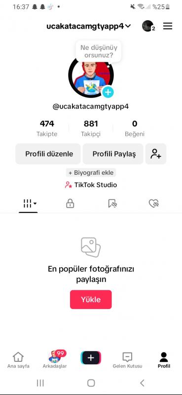 800 takipçi tiktok hesabı