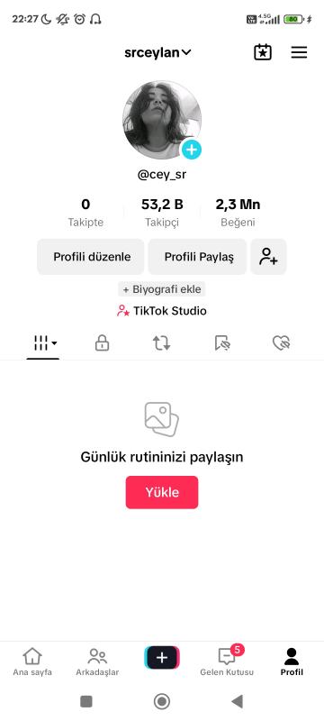 53k takipçili tiktok  satılık  hesap