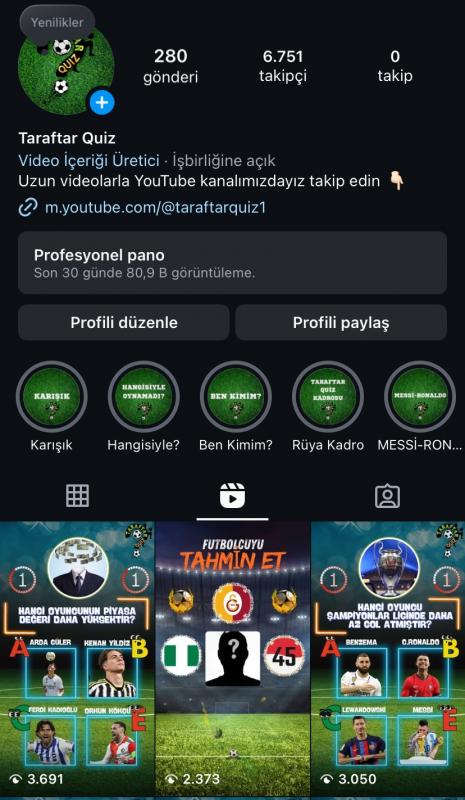 Futbol youtube kanalı