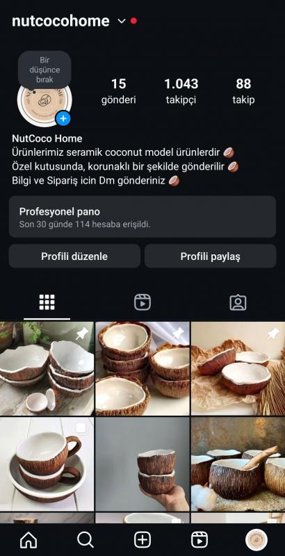 ✅️ 1043 takipçili instagram ilk mailli e-ticaret