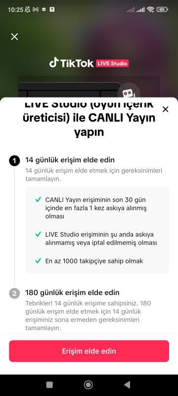 Satılık 12k full aktif live stüdyo açık türk takipçili tiktok hesabı kaçırmayın ❣️