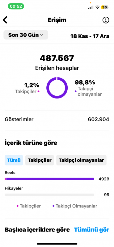 10 k kadın giyim  giyim sayfası her video keşfette günlük 3k takipçi geliyor