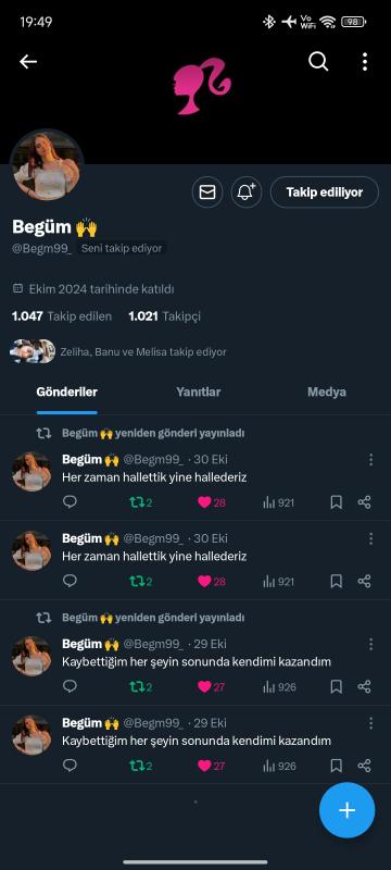 1k ana mailli uygun fiyatlı twitter hesabı