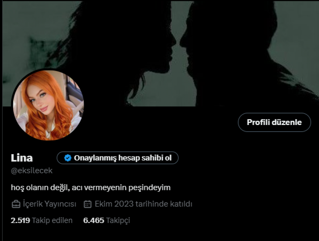 6465  takipçili ana mailli uygun fiyatlı twitter hesabı