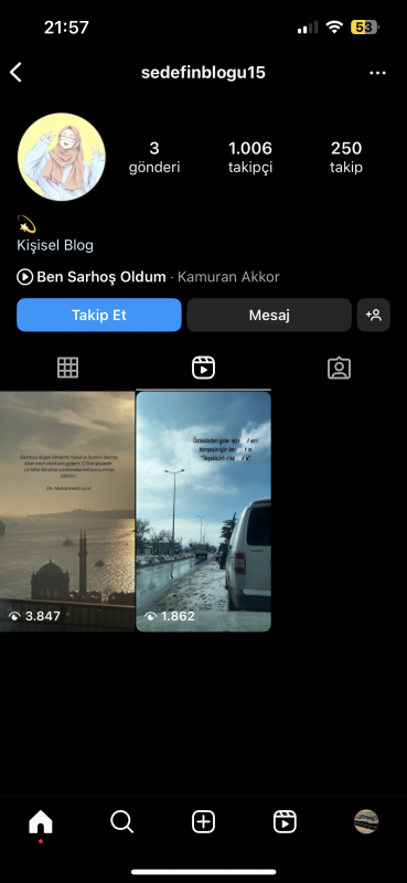 ✅ 1k satılık 5 senelik konsept instagram hesabı